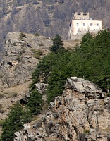 Burg Schlandersberg bei Schlanders im Vinschgau. (Foto: Reinhard Jakubowski)